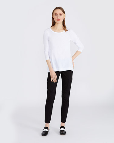 Carolyn Donnelly The Edit Cotton Long-Sleeved Top